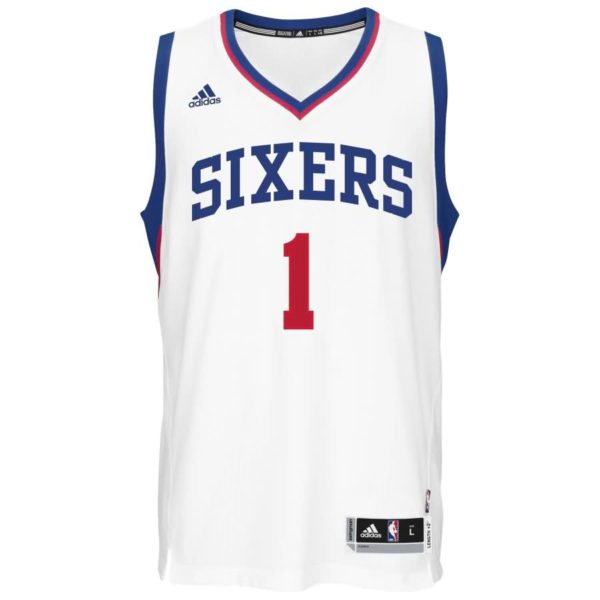 Michael Carter-Williams Philadelphia 76ers adidas Youth 2014-15 New Swingman Home Jersey - White