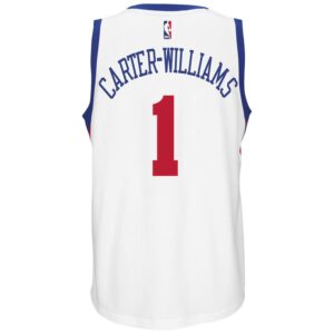 Michael Carter-Williams Philadelphia 76ers adidas Youth 2014-15 New Swingman Home Jersey - White