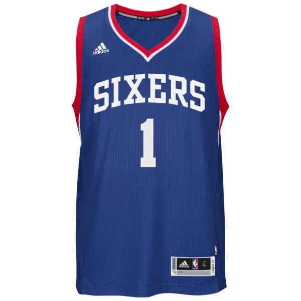 Michael Carter-Williams Philadelphia 76ers adidas Youth 2014-15 New Swingman Road Jersey - Royal Blue