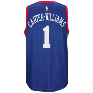 Michael Carter-Williams Philadelphia 76ers adidas Youth 2014-15 New Swingman Road Jersey - Royal Blue