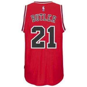 Jimmy Butler Chicago Bulls adidas Youth 2014-15 New Swingman Road Jersey - Red