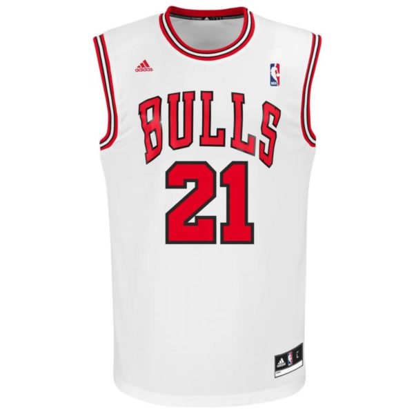 Jimmy Butler Chicago Bulls adidas Replica Jersey - White