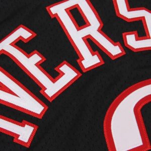 Allen Iverson Philadelphia 76ers Mitchell & Ness Authentic Basketball Jersey - Black