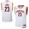 LeBron James Cleveland Cavaliers adidas Replica Home Jersey - White