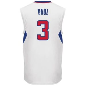 Chris Paul LA Clippers adidas Youth Replica Home Jersey - White