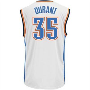 Kevin Durant Oklahoma City Thunder adidas Youth Swingman Home Jersey - White