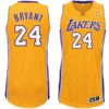 Kobe Bryant Los Angeles Lakers adidas Home Authentic climacool Jersey - Gold