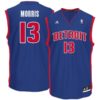Marcus Morris Detroit Pistons adidas Road Replica Jersey - Royal