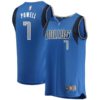 Dwight Powell Dallas Mavericks Fanatics Branded Fast Break Replica Team Color Player Jersey Royal - Icon Edition