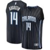 DJ Augustin Orlando Magic Fanatics Branded Fast Break Replica Player Jersey - Statement Edition - Black