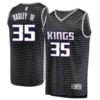 Marvin Bagley III Sacramento Kings Fanatics Branded 2018 NBA Draft First Round Pick Fast Break Replica Jersey Black - Statement Edition