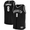 Brooklyn Nets Spencer Dinwiddie Fanatics Branded Youth Fast Break Player Jersey - Icon Edition - Black