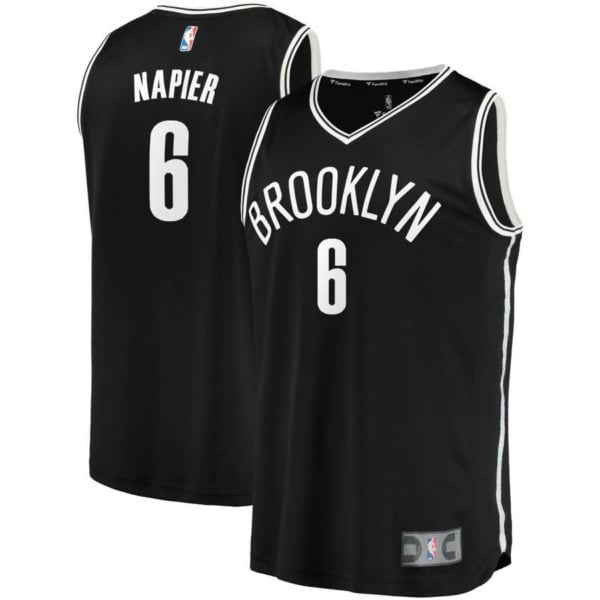 Brooklyn Nets Shabazz Napier Fanatics Branded Youth Fast Break Player Jersey - Icon Edition - Black