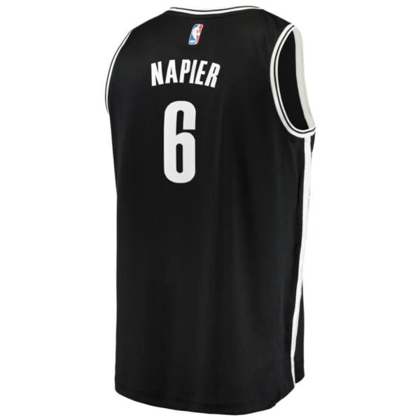 Brooklyn Nets Shabazz Napier Fanatics Branded Youth Fast Break Player Jersey - Icon Edition - Black