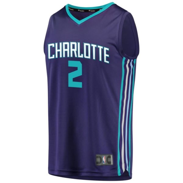 Marvin Williams Charlotte Hornets Fanatics Branded Fast Break Replica Player Jersey - Statement Edition - Purple