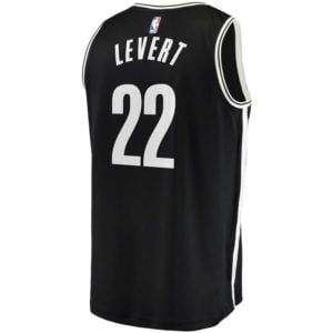 Caris LeVert Brooklyn Nets Fanatics Branded Fast Break Replica Jersey - Icon Edition - Black