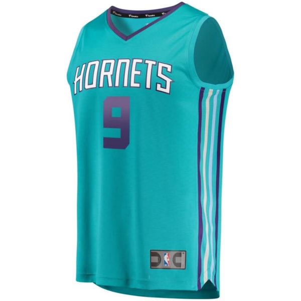 Tony Parker Charlotte Hornets Fanatics Branded Fast Break Replica Jersey - Icon Edition - Teal