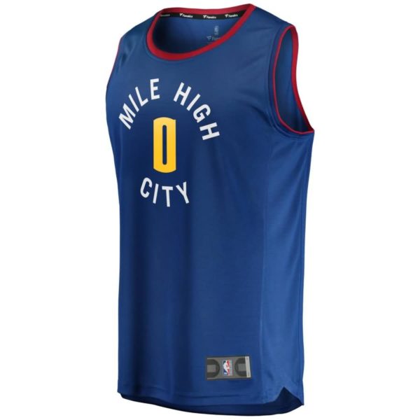 Isaiah Thomas Denver Nuggets Fanatics Branded Fast Break Jersey - Statement Edition - Blue