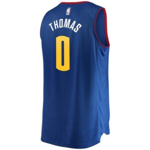 Isaiah Thomas Denver Nuggets Fanatics Branded Fast Break Jersey - Statement Edition - Blue