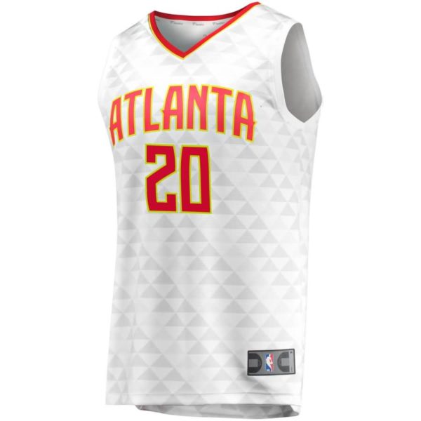 John Collins Atlanta Hawks Fanatics Branded Fast Break Replica Jersey - Association Edition - White