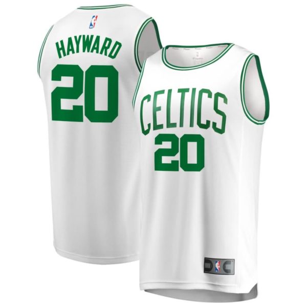 Gordon Hayward Boston Celtics Fanatics Branded Fast Break Replica Jersey - Association Edition - White