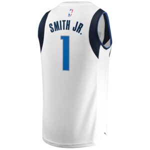 Dennis Smith Dallas Mavericks Fanatics Branded Fast Break Replica Jersey - Association Edition - White