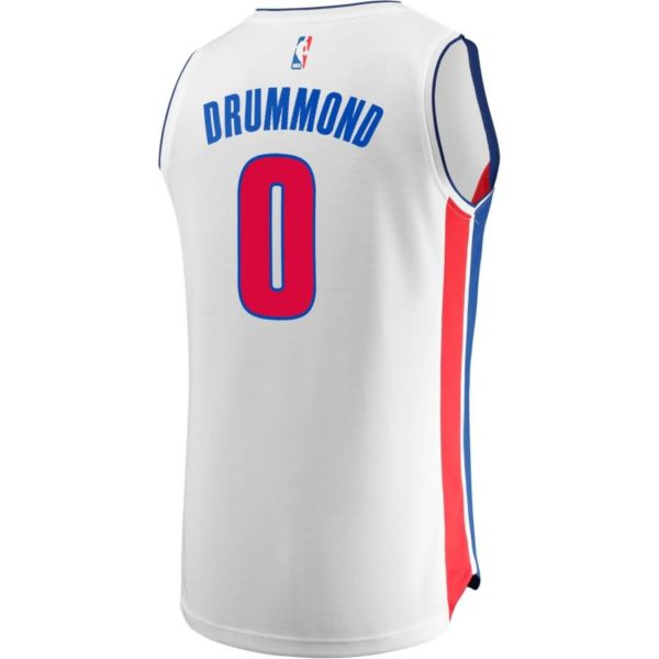 Andre Drummond Detroit Pistons Fanatics Branded Fast Break Replica Jersey - Association Edition - White