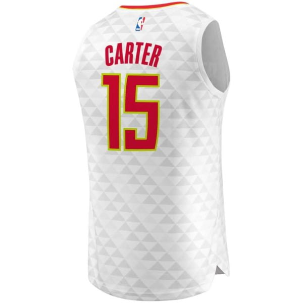 Vince Carter Atlanta Hawks Fanatics Branded Fast Break Replica Jersey - Association Edition - White