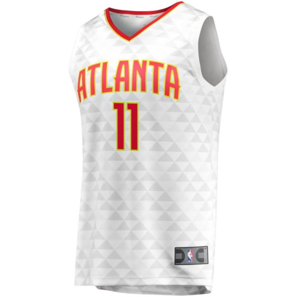 Trae Young Atlanta Hawks Fanatics Branded Fast Break Replica Jersey - Association Edition - White