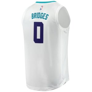 Miles Bridges Charlotte Hornets Fanatics Branded Fast Break Replica Jersey - Association Edition - White