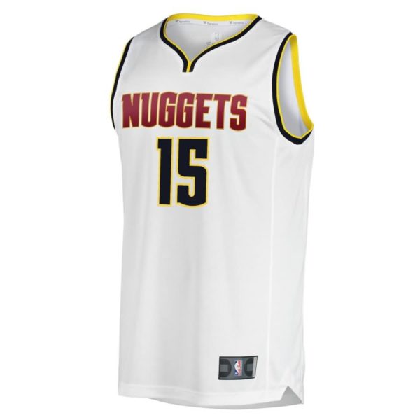 Nikola Jokic Denver Nuggets Fanatics Branded Fast Break Jersey - Association Edition - White