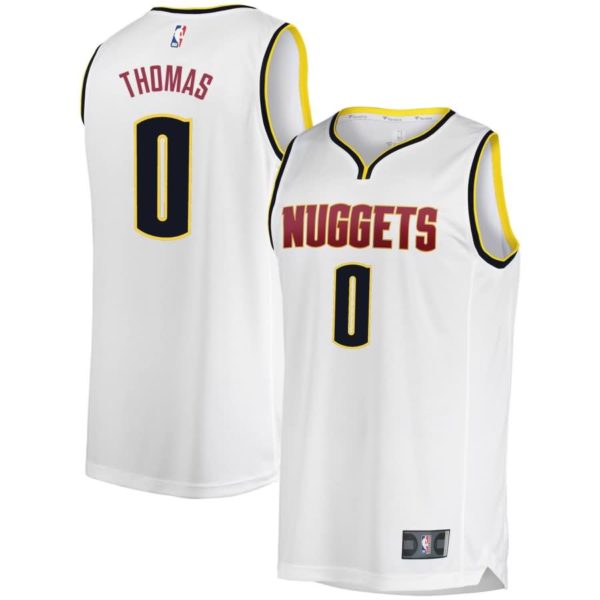 Isaiah Thomas Denver Nuggets Fanatics Branded Fast Break Jersey - Association Edition - White