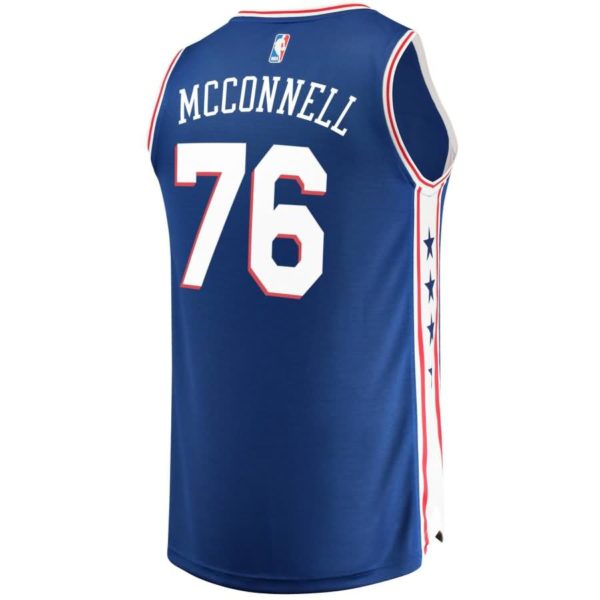 T.J. McConnell Philadelphia 76ers Fanatics Branded Youth Fast Break Replica Jersey Royal - Icon Edition