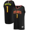 Justin Anderson Atlanta Hawks Fanatics Branded Youth Fast Break Replica Jersey Black - Icon Edition