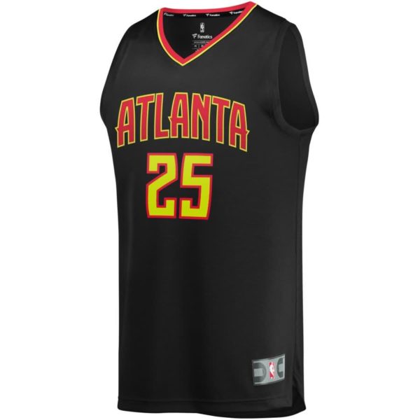 Alex Len Atlanta Hawks Fanatics Branded Youth Fast Break Replica Jersey Black - Icon Edition