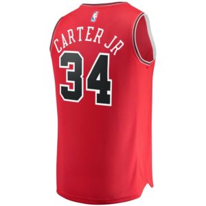 Wendell Carter Jr. Chicago Bulls Fanatics Branded Youth Fast Break Replica Jersey Red - Icon Edition