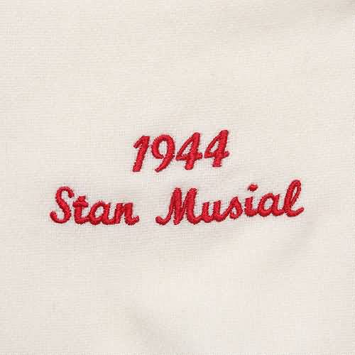 Stan Musial St. Louis Cardinals Mitchell & Ness MLB Authentic Jersey - Cream