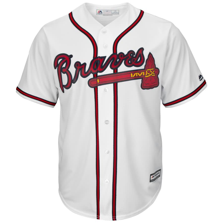 Freddie Freeman Majestic Youth Official Cool Base Player Jersey - White