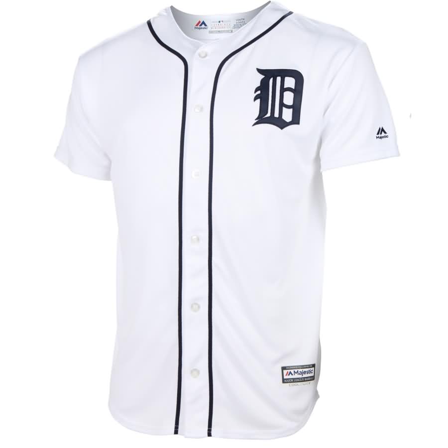 Miguel Cabrera Detroit Tigers Youth Official Cool Base Player Jersey - White