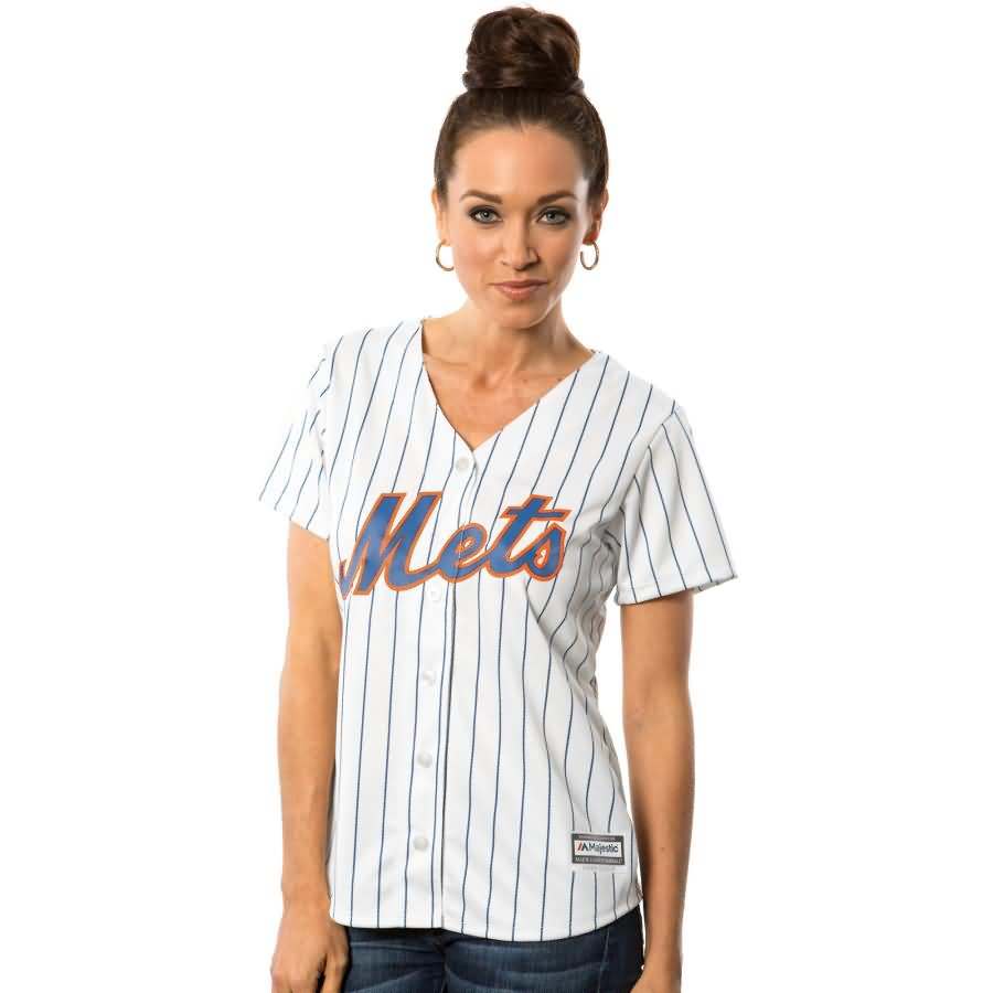 New York Mets Majestic Women's Cool Base Jersey - White