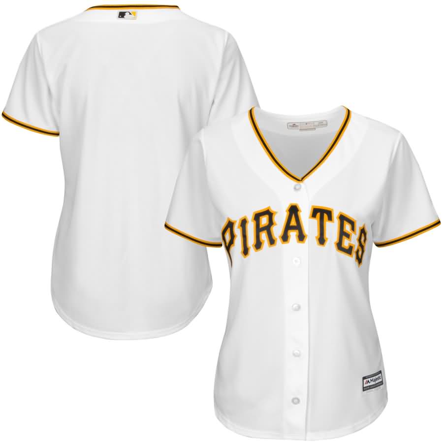 Pittsburgh Pirates Majestic Women's Cool Base Jersey - White