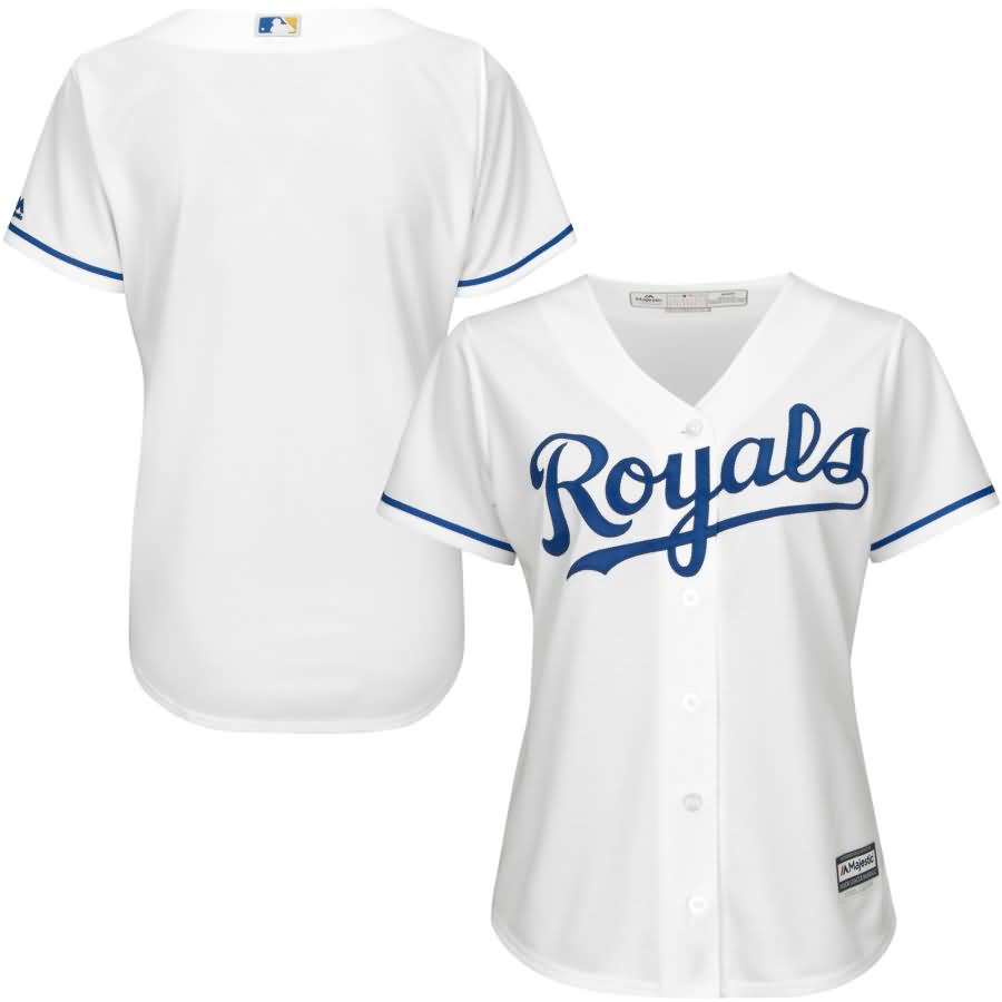 Kansas City Royals Majestic Women's Cool Base Jersey - White