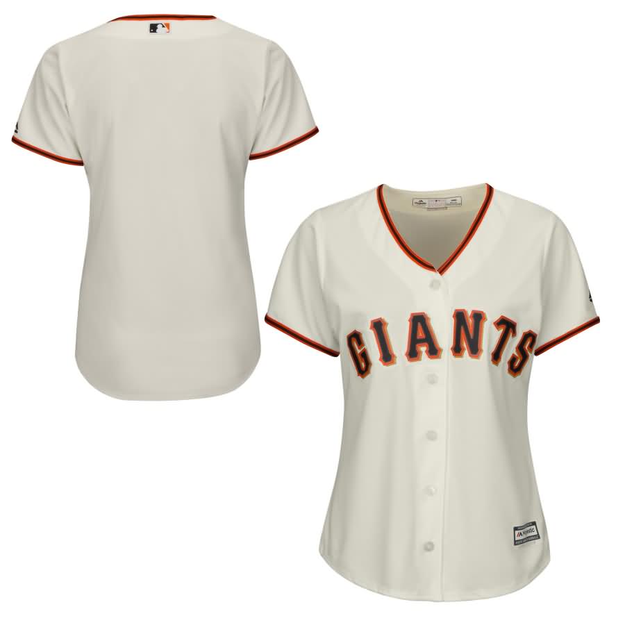 San Francisco Giants Majestic Women's Cool Base Jersey - Cream