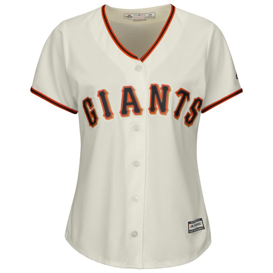 San Francisco Giants Majestic Women's Cool Base Jersey - Cream