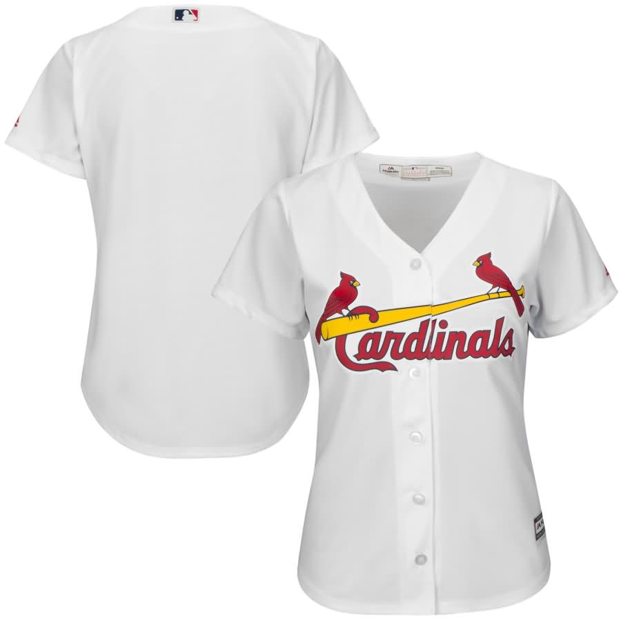 St. Louis Cardinals Majestic Women's Cool Base Jersey - White