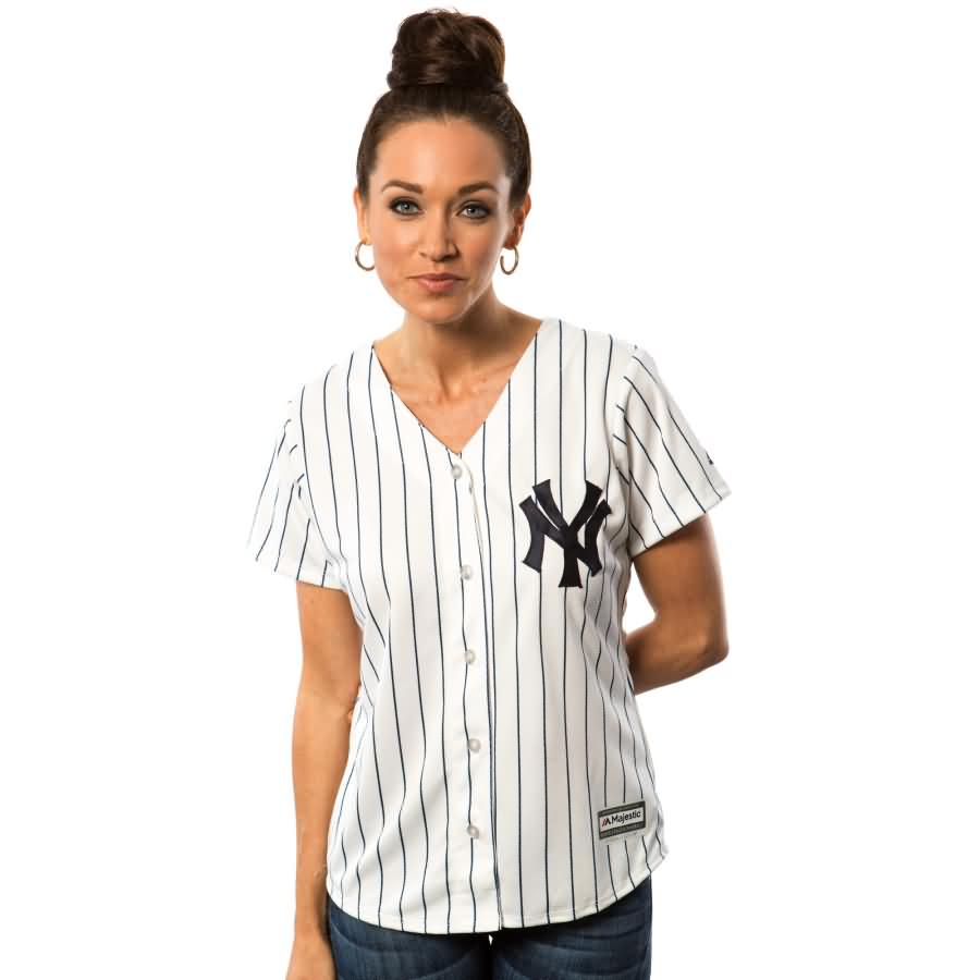 New York Yankees Majestic Women's Cool Base Jersey - White