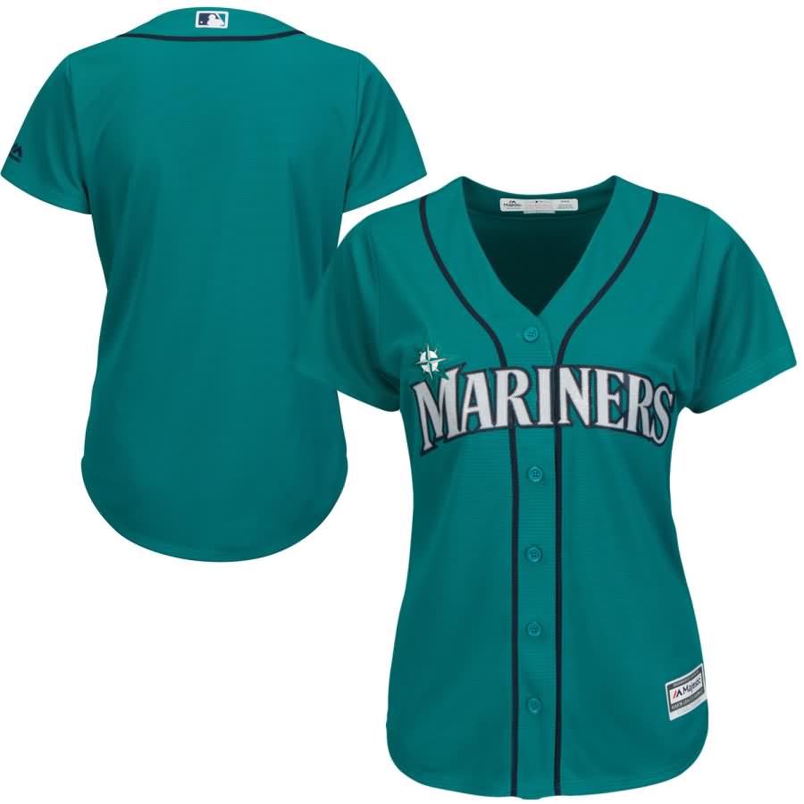 Seattle Mariners Majestic Women's Cool Base Jersey - Northwest Green