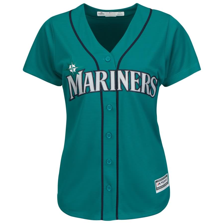 Seattle Mariners Majestic Women's Cool Base Jersey - Northwest Green