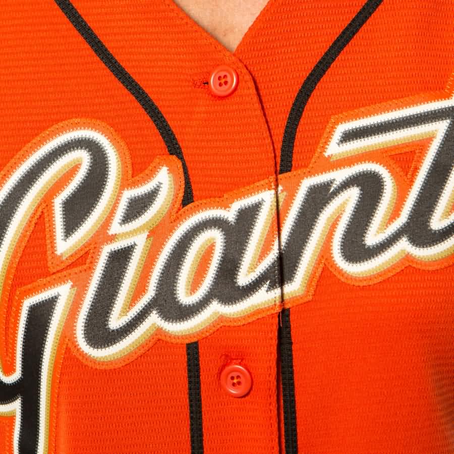 San Francisco Giants Majestic Women's Cool Base Jersey - Orange