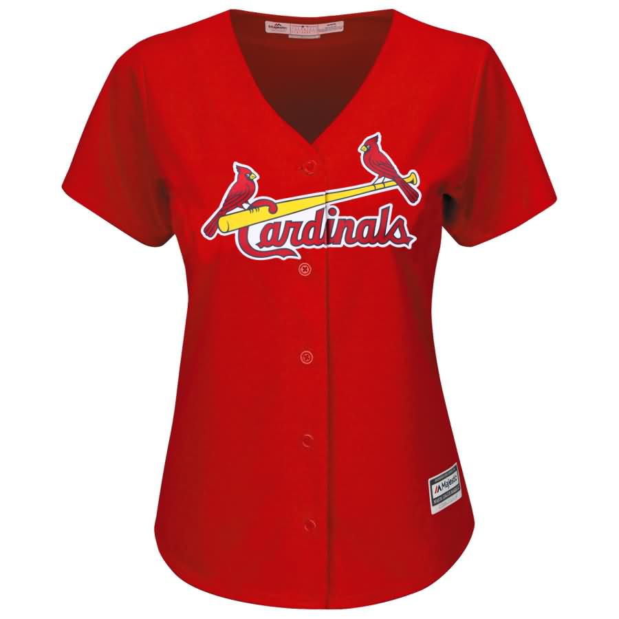 St. Louis Cardinals Majestic Women's Cool Base Jersey - Scarlet